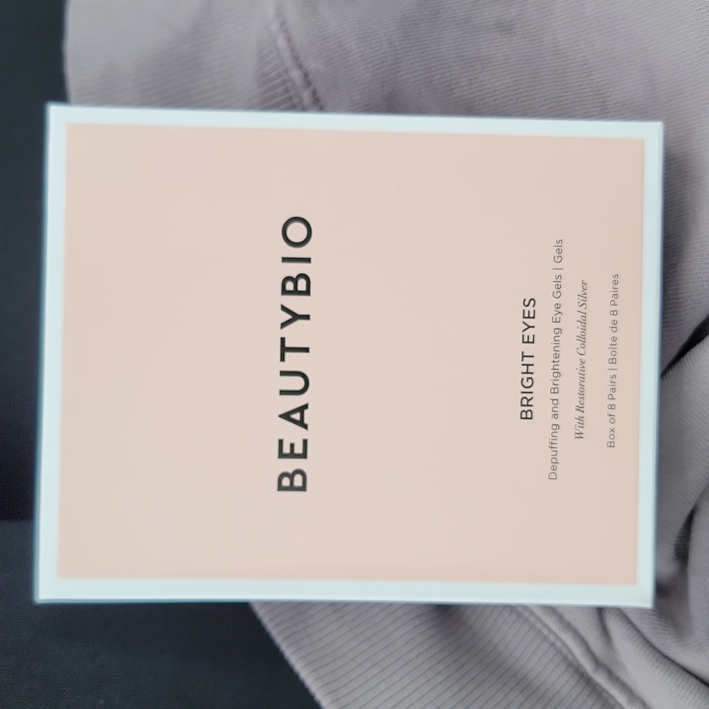 Beautybio bright eyes eye mask